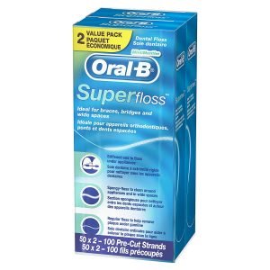 Oral-B Super Floss Pre-Cut Strands
