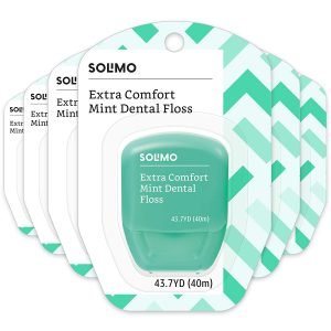 Solimo Extra Comfort Mint Dental Floss